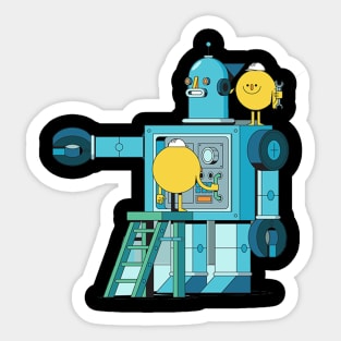 Robot  Maintenance Sticker